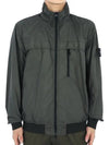 Compass Badge Pleated Windbreaker Khaki - STONE ISLAND - BALAAN 3