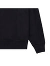 Cotton Diagonal Fleece Lens Sweatshirt Black - CP COMPANY - BALAAN 7