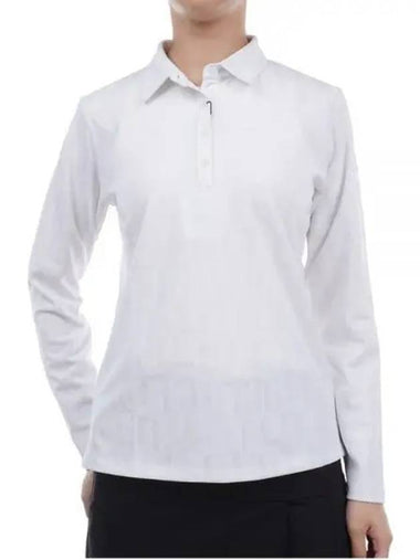 Tonal Jacquard Shirt TKPWT700J OW Women s - TITLEIST - BALAAN 1