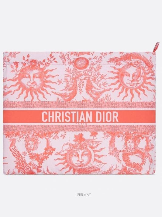 Dioriviera Zipper Pouch Red - DIOR - BALAAN 2