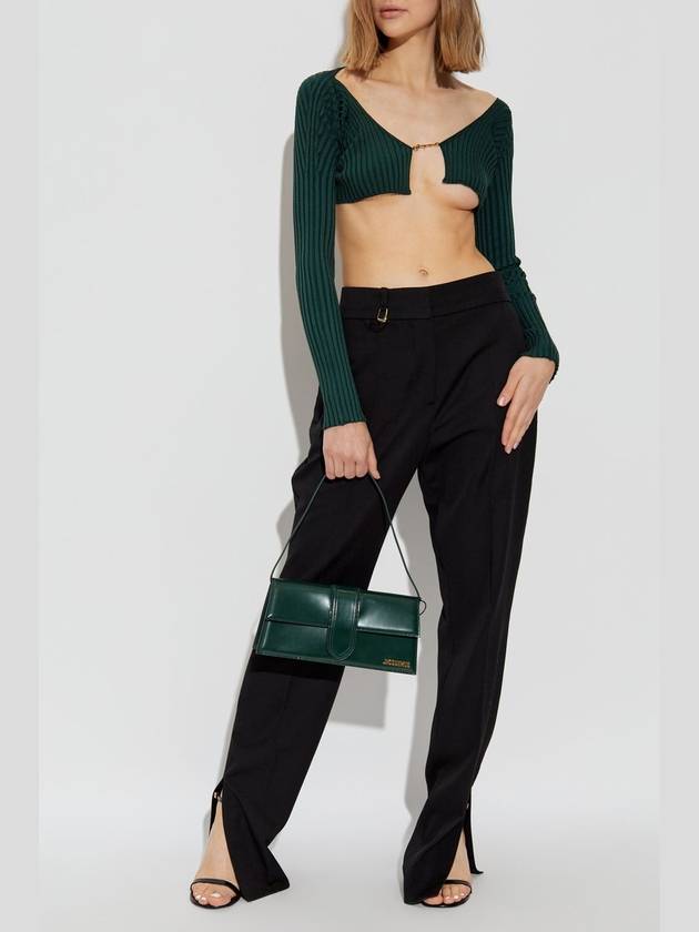 Jacquemus Logo Top, Women's, Green - JACQUEMUS - BALAAN 2