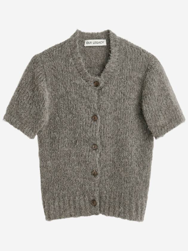 Shrunken Shorts Cardigan Grey - OUR LEGACY - BALAAN 2