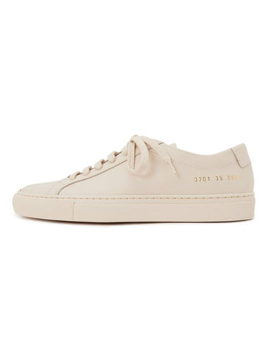 Original Achilles Low Top Sneakers Beige - COMMON PROJECTS - BALAAN 1