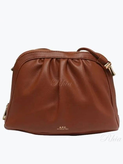 Ninon Drawstring Cross Bag Brown - A.P.C. - BALAAN 2