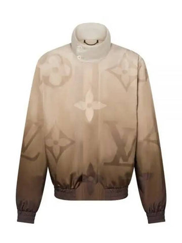 Monogram Printed Light Nylon Windbreaker 1AFYAQ - LOUIS VUITTON - BALAAN 1