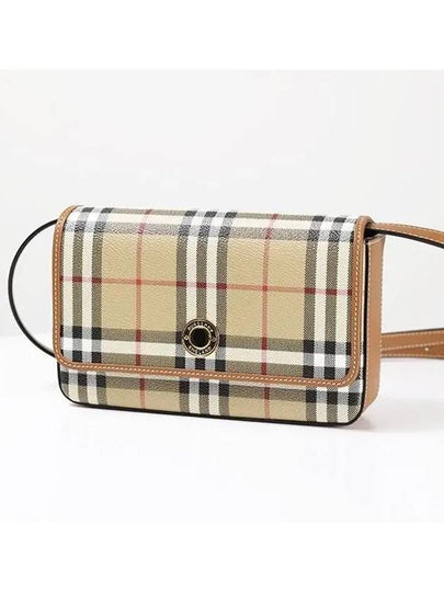 Hampshire Check Cross Bag Archive Beige - BURBERRY - BALAAN 2