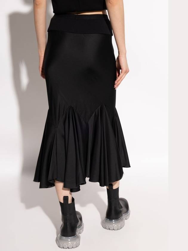 Rick Owens Skirt Divine, Women's, Black - RICK OWENS - BALAAN 4