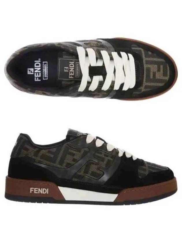 Logo jacquard match sneakers 270228 - FENDI - BALAAN 1