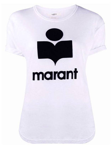 Etoile short sleeve tshirt TS0004 FAA1N09E 20WH - ISABEL MARANT - BALAAN 1