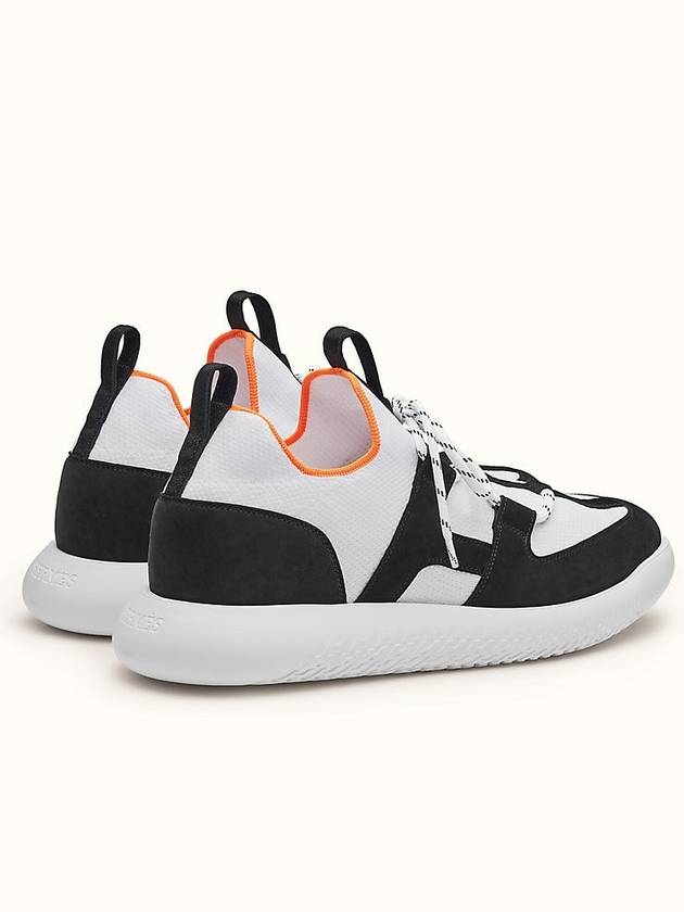 size 405 dual sneakers white mesh black - HERMES - BALAAN 3