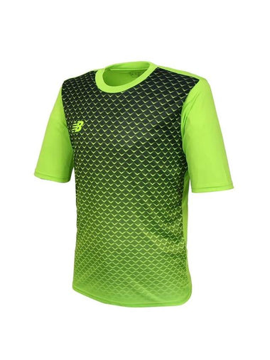 Graphic SS Jersey Sport Short Sleeve T-Shirt Green - NEW BALANCE - BALAAN 1