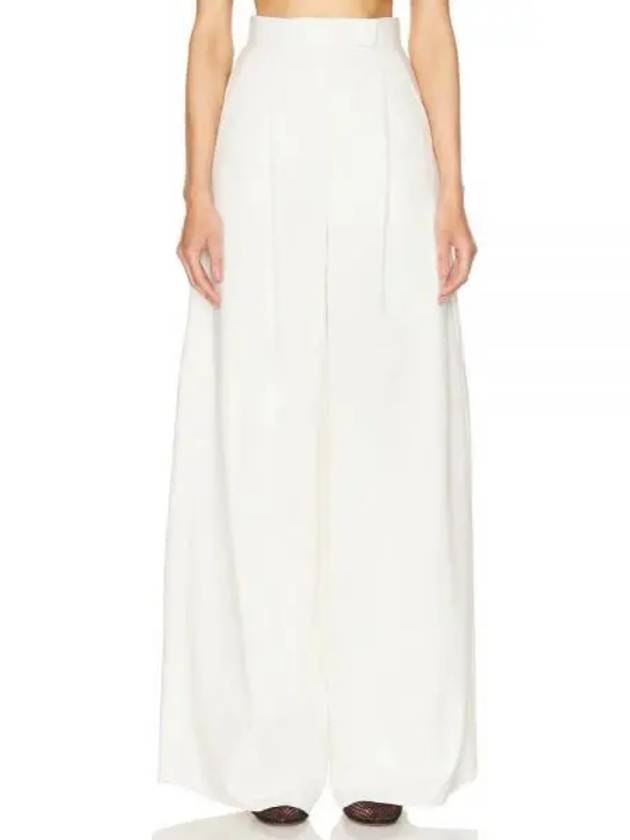 Avoriaz Wide Pants Ivory - MAX MARA - BALAAN 2