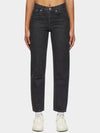 Jeans Women's Martin Jeans Recycled Black Denim Black Blue COERO F09122 - A.P.C. - BALAAN 2