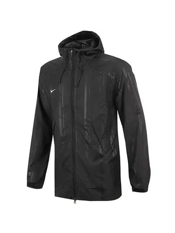 Storm Fit Academy Pro Hooded Graphic Track Jacket Black - NIKE - BALAAN 1