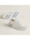 Bouncing Sneakers Mesh Suede Goatskin Blanc Blanc - HERMES - BALAAN 2