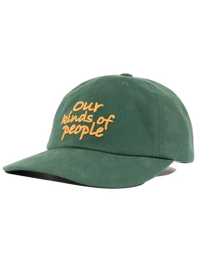 OUR OF PEOPLE CAP GREEN - KINDS - BALAAN 4