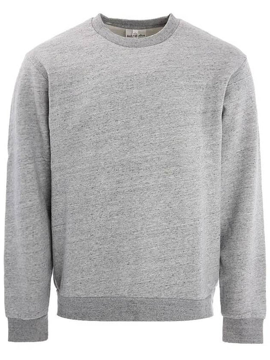 Round Neck Knit Top Gray - ACNE STUDIOS - BALAAN.