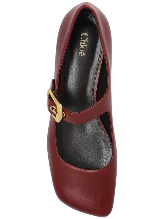 Chloé Ballet Flats Polly, Women's, Burgundy - CHLOE - BALAAN 6