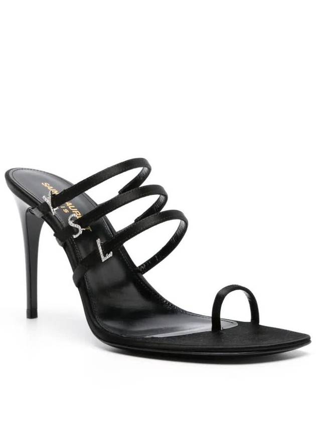 Sandals 7752149QNAG1000 BLACK - SAINT LAURENT - BALAAN 3