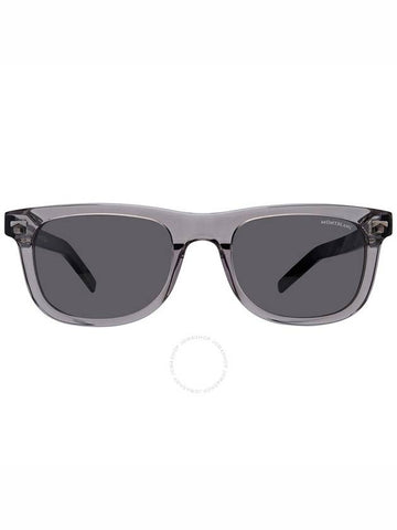 Montblanc Smoke Square Men's Sunglasses MB0260S 003 53 - MONTBLANC - BALAAN 1