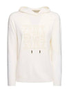 PAMIR Wool Hooded Knit White - MAX MARA - BALAAN 1