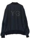 12th Anniversary Women's CH3 CUPR Back Logo Printing Bomber Jacket GV6045 - Y-3 - BALAAN 3