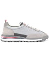 Men's Nylon Tech Runner Low Top Sneakers Grey - THOM BROWNE - BALAAN 2