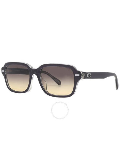 Coach Grey Rectangular Men's Sunglasses HC8388U 5745L7 56 - COACH - BALAAN 2