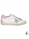 Superstar White Pink Heel Tab Sneakers - GOLDEN GOOSE - BALAAN 2