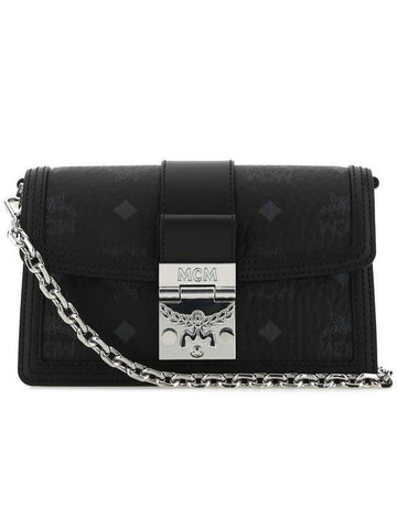 Tracy Gretl Crossbody Shoulder Bag Black - MCM - BALAAN 1