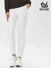 Women s outer pocket zipper decoration jogger pants DE3WPT362WH - DUVIK - BALAAN 1