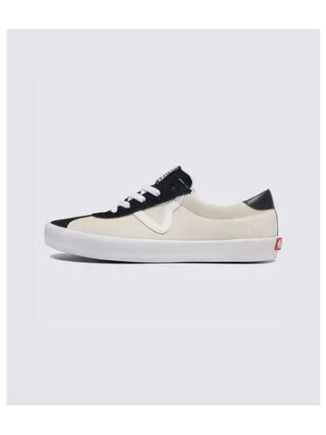 Sports Raw Suede Black White VN000D09Y281 - VANS - BALAAN 1