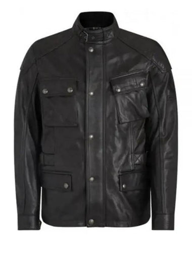 Turner Motorcycle Leather Jacket 105379 ATBLK - BELSTAFF - BALAAN 1