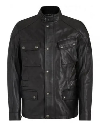 Turner Motorcycle Leather Jacket 105379 ATBLK - BELSTAFF - BALAAN 2