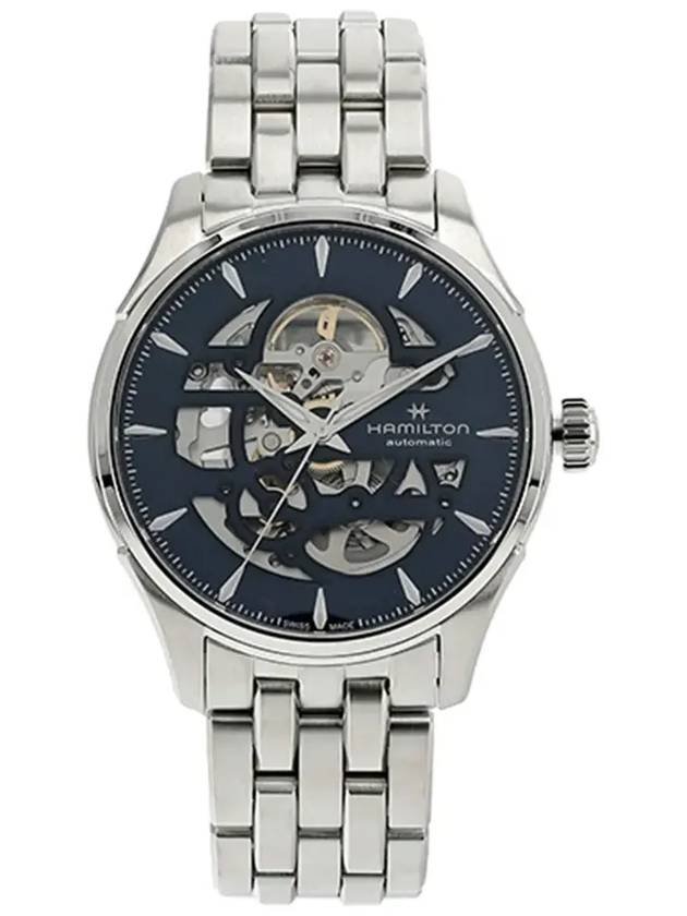 Jazzmaster Skeleton Auto Watch Silver - HAMILTON - BALAAN 4