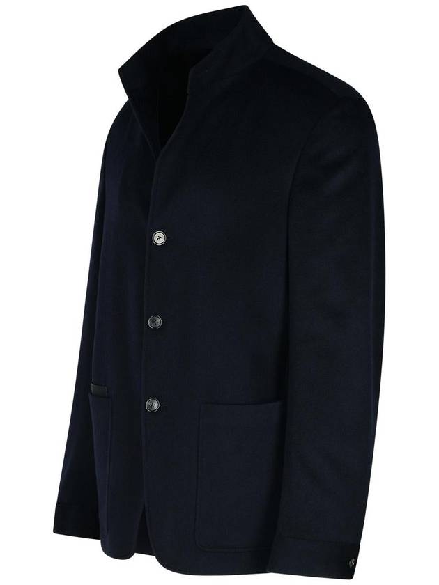 Zegna 'Drop 7' Blue Cashmere Jacket - ERMENEGILDO ZEGNA - BALAAN 2