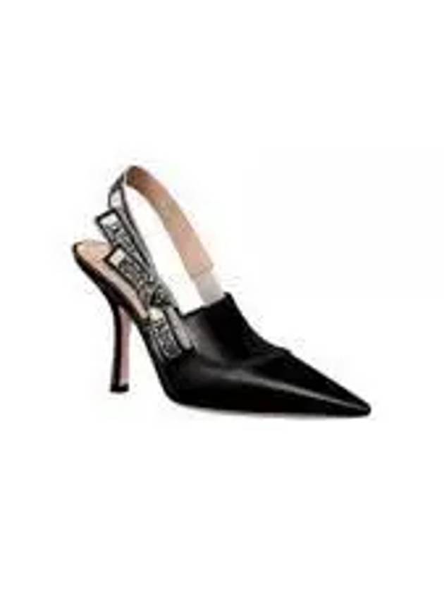 J'Adior Slingback Heels Black - DIOR - BALAAN 2