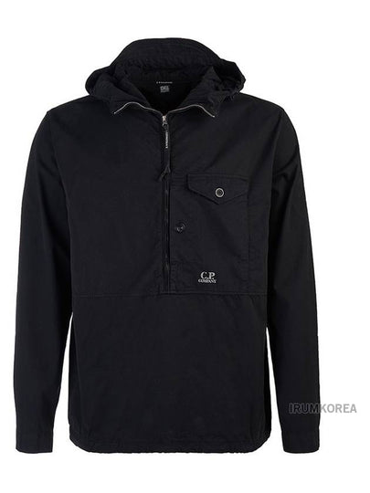 Gabardine Utility Anorak Black - CP COMPANY - BALAAN 2