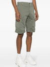 Stretch Satin Cargo Shorts Green - CP COMPANY - BALAAN 4