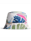 Olaf Print Bucket Hat Calypso Oil Green - J.LINDEBERG - BALAAN 1