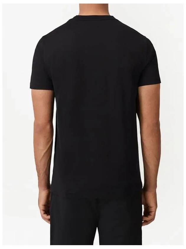 Parker Short Sleeve T-Shirt Black - BURBERRY - BALAAN 5