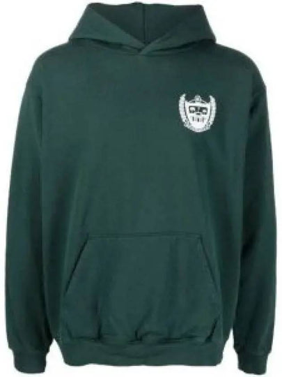 Beverly Hills Pocket Hoodie Green - SPORTY & RICH - BALAAN 2