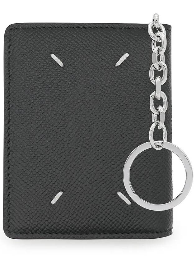 Stitch Keyring Card Wallet Black - MAISON MARGIELA - BALAAN 2