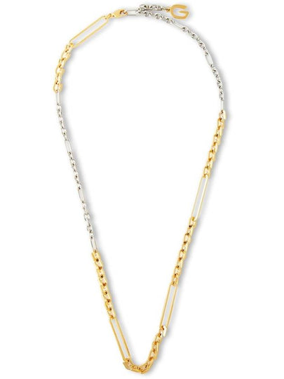 G Link Two Tone Necklace Gold - GIVENCHY - BALAAN 2