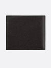 Grain Leather Signature Half Wallet Black - DIOR - BALAAN 3