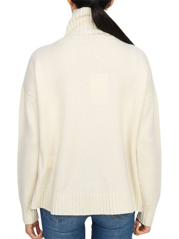 Gianna Cashmere Turtleneck Ivory - MAX MARA - BALAAN 5