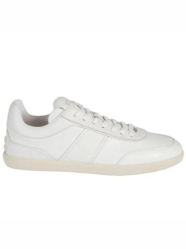 Logo Tonal Low-Top Sneakers White - TOD'S - BALAAN 7