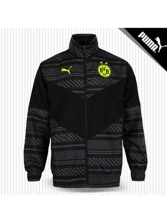 Dortmund Pre Match Jacket 76502005 Black R - PUMA - BALAAN 1