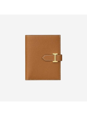 Bearn Compact Half Wallet Brown - HERMES - BALAAN 1