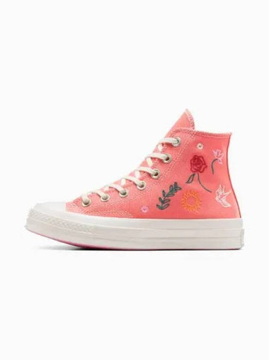 Chuck 70 Summer Embroidery Watermelon Slush A10820C - CONVERSE - BALAAN 1